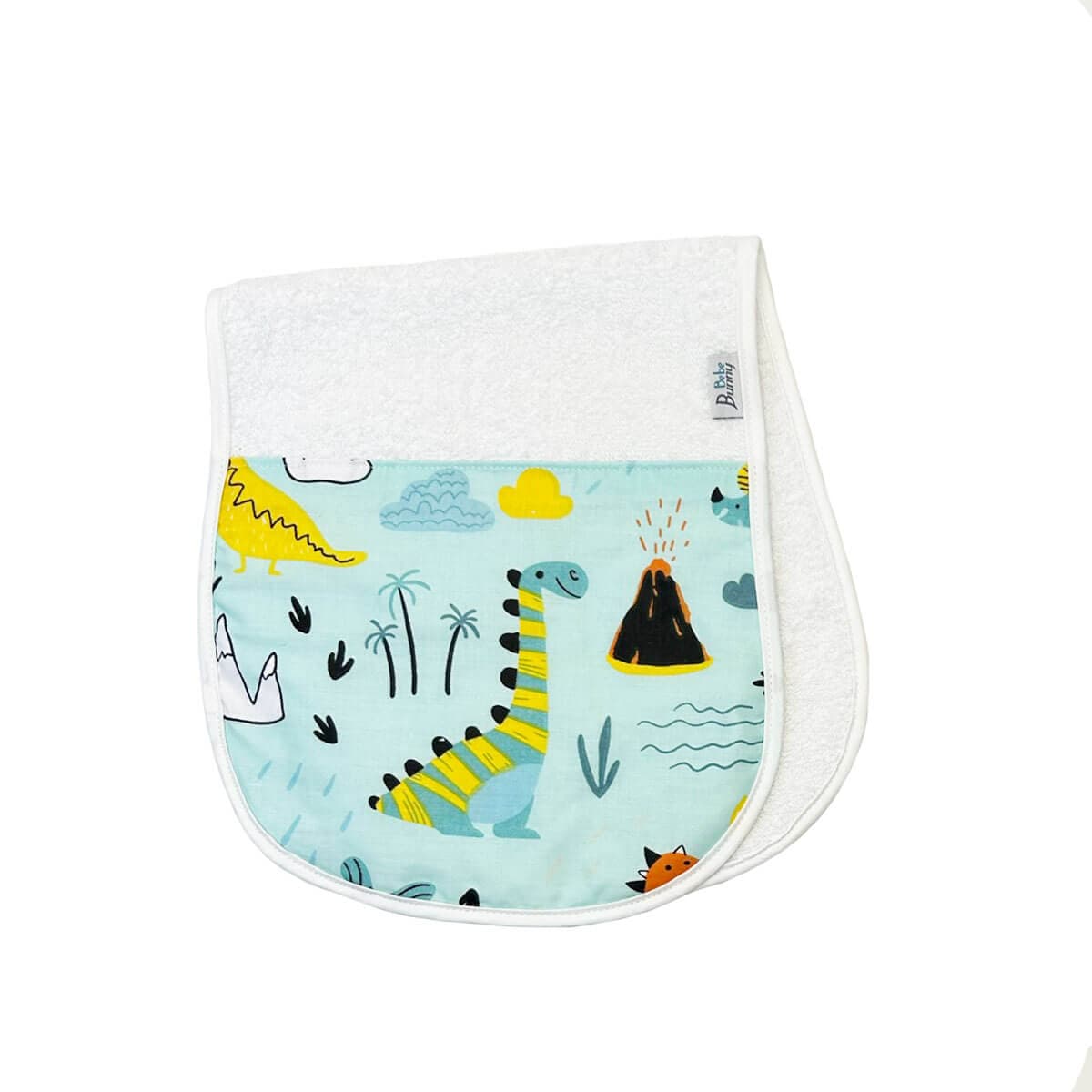 BUNNY BEBE Πανάκι Ώμου Πετσετέ Dinosaur Mint