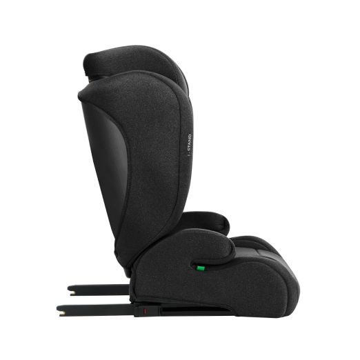 KIKKA BOO Κάθισμα Αυτοκινήτου Isofix i-Size i-Stand Black (100-150cm)