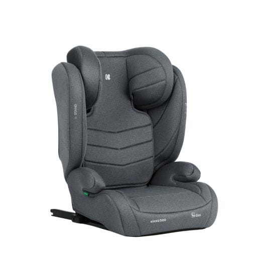 KIKKA BOO Κάθισμα Αυτοκινήτου Isofix i-Size i-Stand Dark Grey (100-150cm)