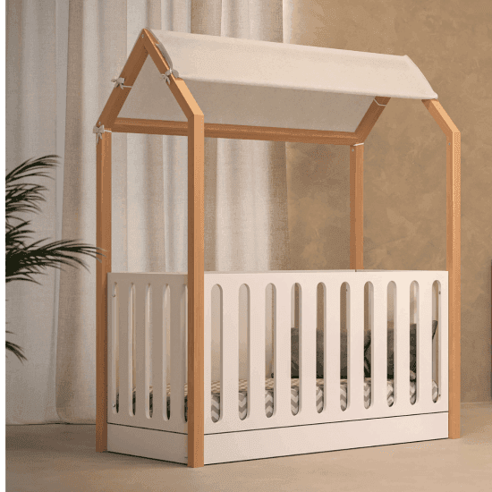 CASA BABY Βρεφικό Μετατρεπόμενο Κρεβάτι Montessori La Maison Natural