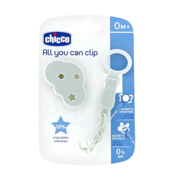 CHICCO Κλιπ Αλυσίδα Πιπίλας Συννεφάκι