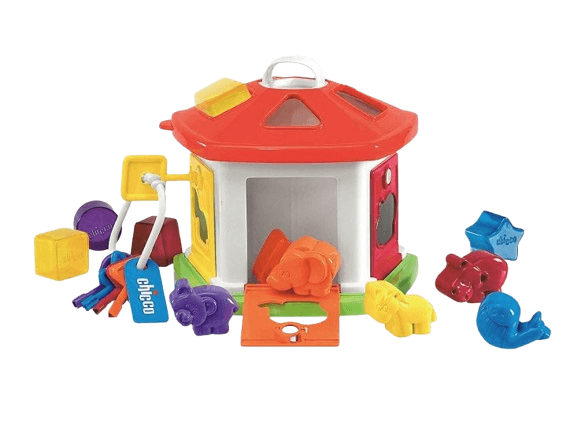 CHICCO Παιχνίδι Δραστηριοτήτων Εξοχικό Με Ζωάκια & Κλειδιά (1-6 ετών)