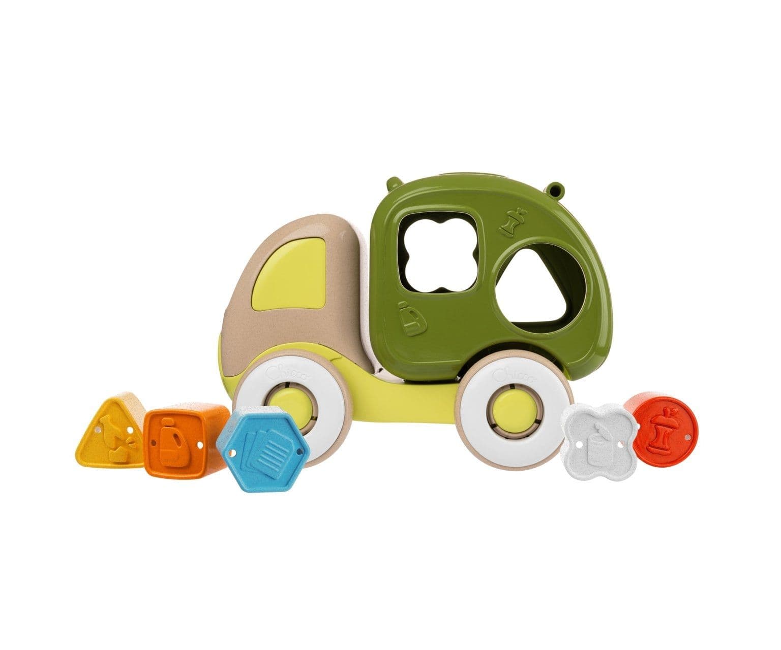 CHICCO Εκπαιδευτικό Παιχνίδι Φορτηγάκι Ανακύκλωσης ECO+ (10-36 μηνών)