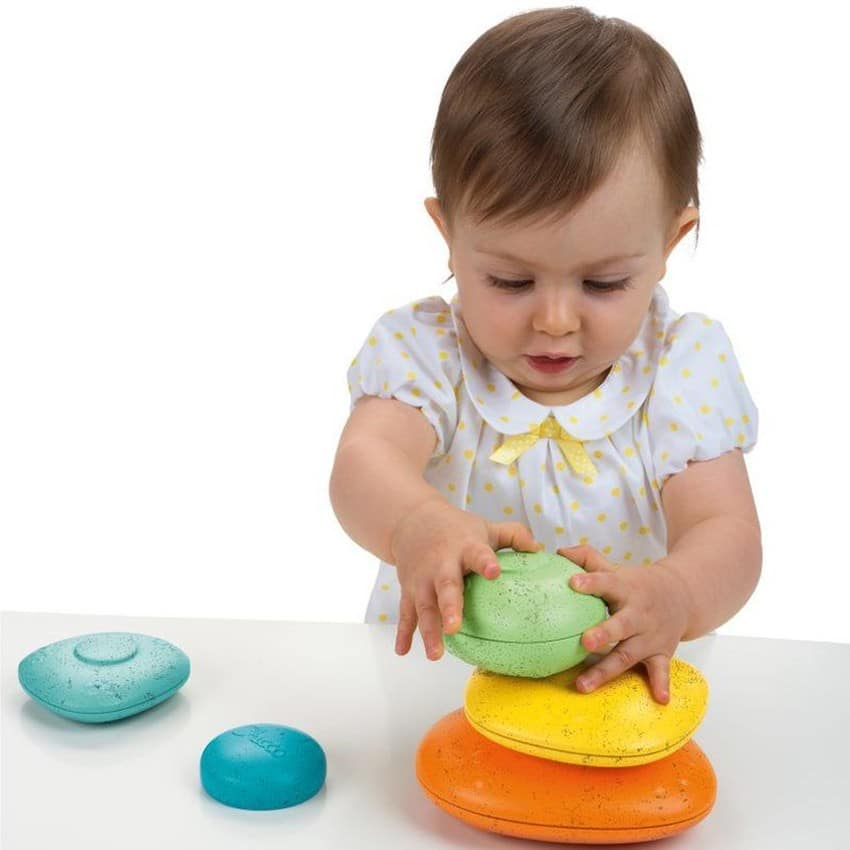 CHICCO Εκπαιδευτικό Παιχνίδι Πέτρες Ισορροπίας ECO+ (6-36 μηνών)