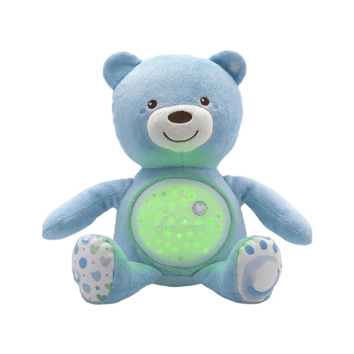 CHICCO Φωτεινός Αγκαλίτσας Baby Bear Blue