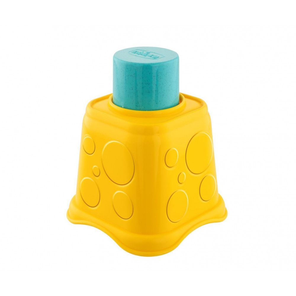 CHICCO Παζλ Πυραμίδας Με Κυβάκια ECO+ (6-36 μηνών)