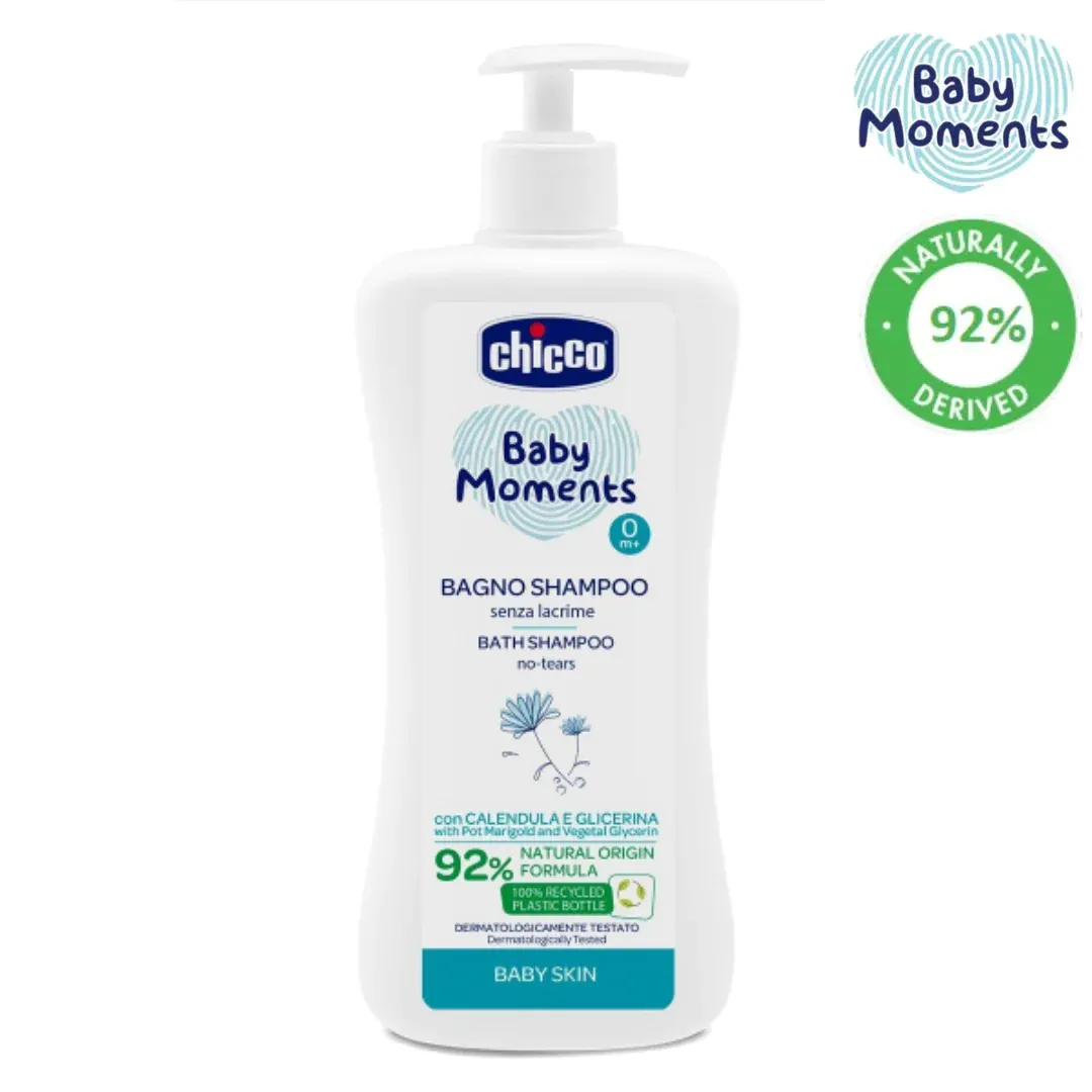 CHICCO Αφρόλουτρο - Σαμπουάν Baby Moments 500ml