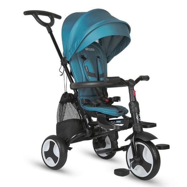 COCCOLLE Παιδικό Τρίκυκλο Ποδήλατο Αναδιπλούμενο 360° Spectra Plus Atlantic Blue (10+ μηνών)