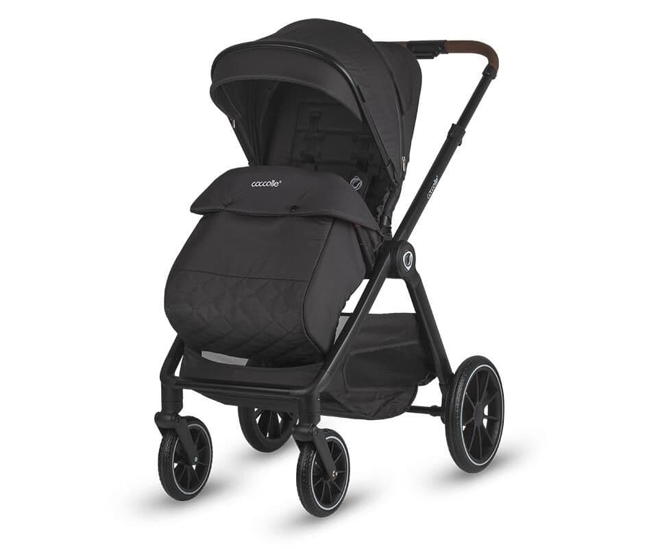 COCCOLLE Καρότσι 3 Σε 1 Aspen Jet Black (+ ΔΩΡΟ Τσάντα Αλλαξιέρα Μαμάς)