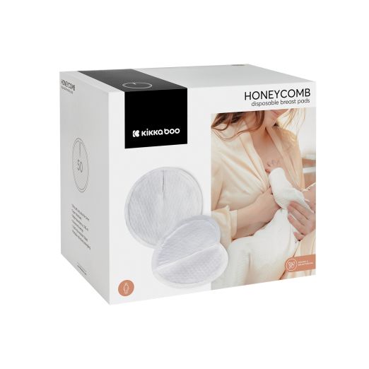 KIKKA BOO Επιθέματα Στήθους Honeycomb (50 Τεμάχια)