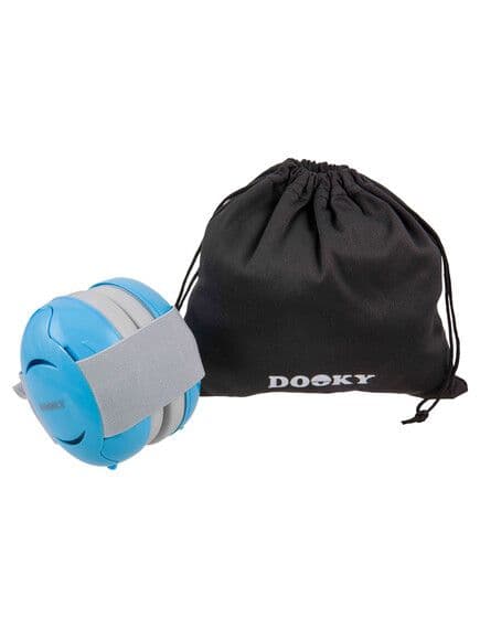 DOOKY Εξωτερικές Ωτοασπίδες Για Μωρά Blue (0-36 μηνών)