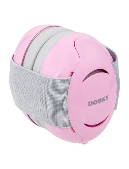 DOOKY Εξωτερικές Ωτοασπίδες Για Μωρά Pink (0-36 μηνών)