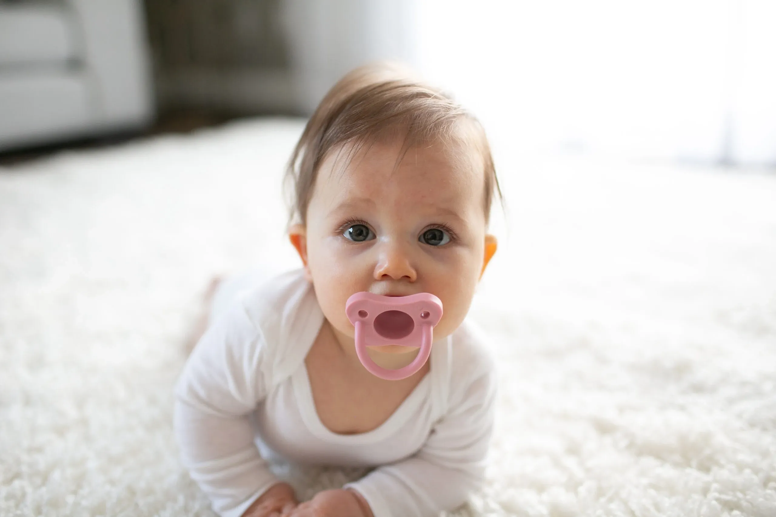 DR. BROWN'S Σετ Πιπίλες Όλο Σιλικόνη Happy Paci Pink Mint (0+ μηνών)