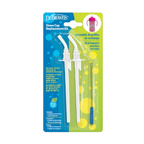 DR. BROWN'S Ανταλλακτικά Καλαμάκια (2 Τεμάχια)