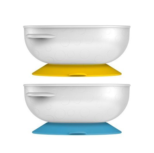 DR. BROWN'S Σετ Βρεφικά Αντιολισθητικά Μπωλάκια (2 Τεμάχια)