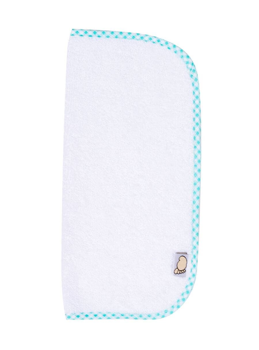 FIGLIO BINO Πανάκι Ώμου Πετσετέ Με Χρωματιστό Ρέλι Mint