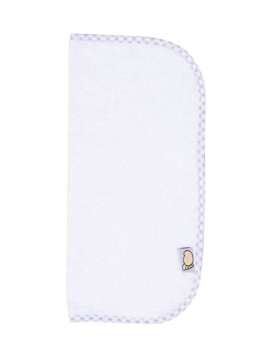 FIGLIO BINO Πανάκι Ώμου Πετσετέ Με Χρωματιστό Ρέλι Grey