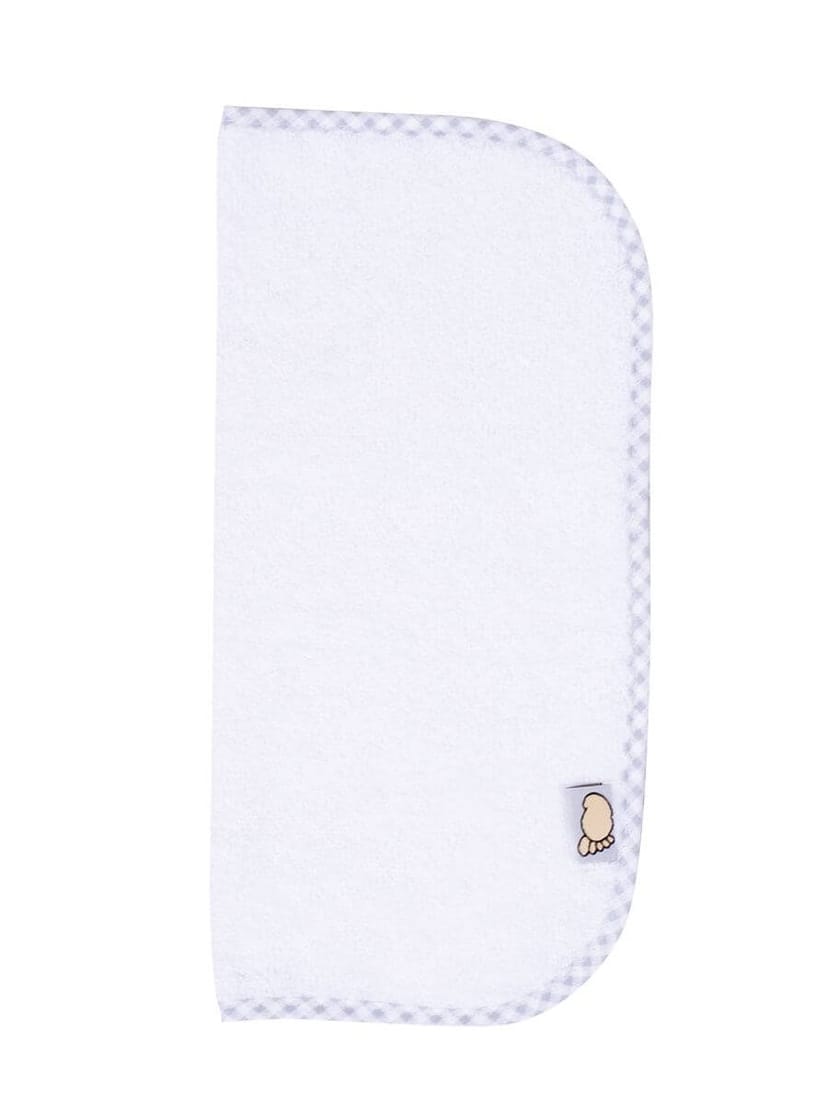 FIGLIO BINO Πανάκι Ώμου Πετσετέ Με Χρωματιστό Ρέλι Grey