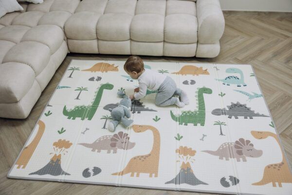 FREE ON Αδιάβροχο Αφρώδες Χαλάκι Δαπέδου Magic Dino (150×200 cm)