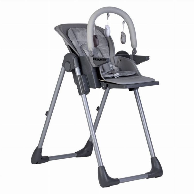 FREE ON Καρέκλα Φαγητού Για Μωρά Lan 2in1 Grey (0-36 μηνών)