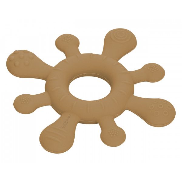 FREE ON Μασητικό Σιλικόνης Circle Ochre (0+ μηνών)