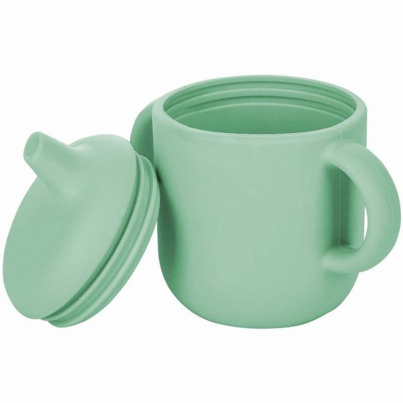 FREE ON Ποτήρι Σιλικόνης Με Στόμιο Green 180ml (6+ μηνών)