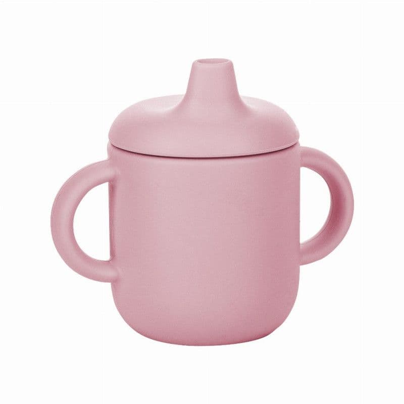 FREE ON Ποτήρι Σιλικόνης Με Στόμιο Pink 180ml (6+ μηνών)