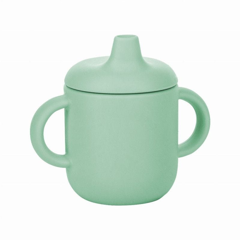 FREE ON Ποτήρι Σιλικόνης Με Στόμιο Green 180ml (6+ μηνών)