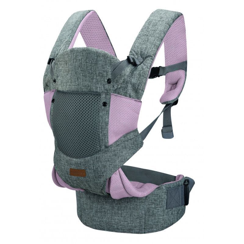 FREE ON Μάρσιπος Easy Move Pink-Grey (0-15 kg)