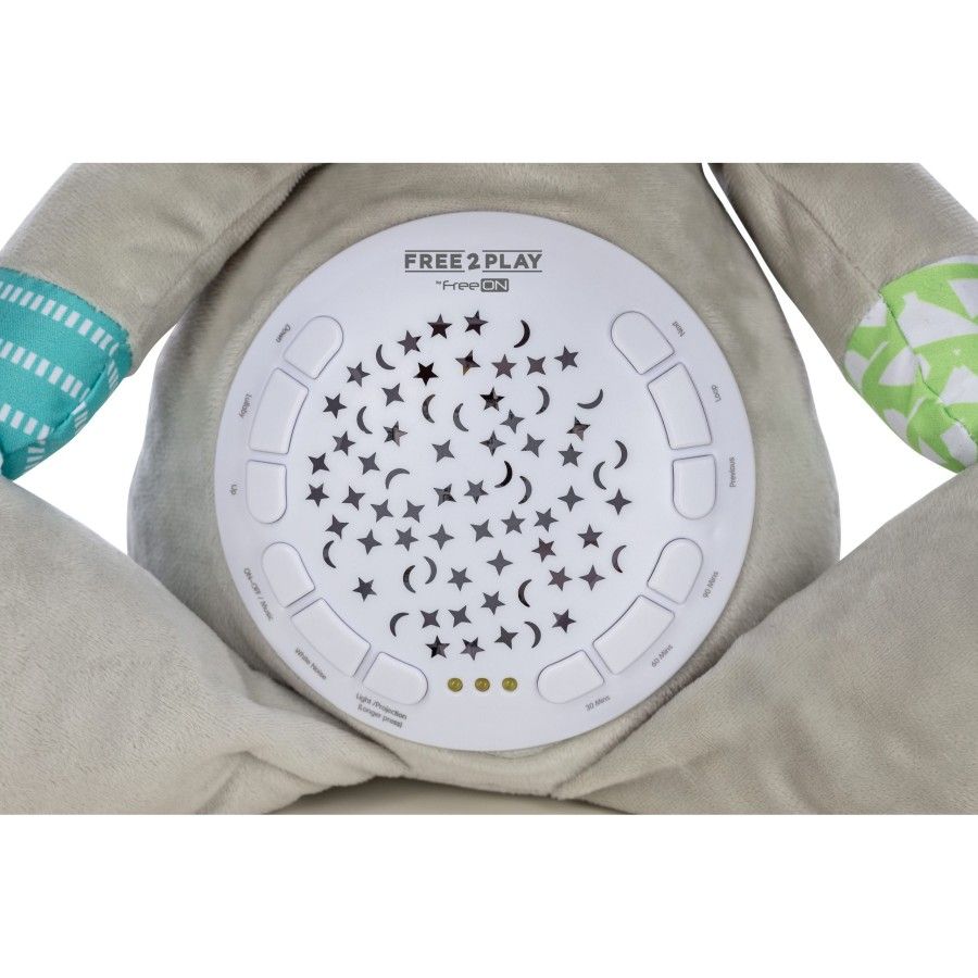 FREE ON Φωτεινός Μουσικός Αγκαλίτσας Baby Elephant Blue