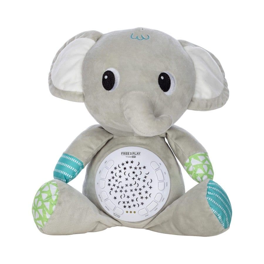 FREE ON Φωτεινός Μουσικός Αγκαλίτσας Baby Elephant Blue