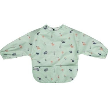 FREE ON Μακρυμάνικη Αδιάβροχη Σαλιάρα Με Τσέπη & Κουμπάκια Forest Animal (6+ μηνών)