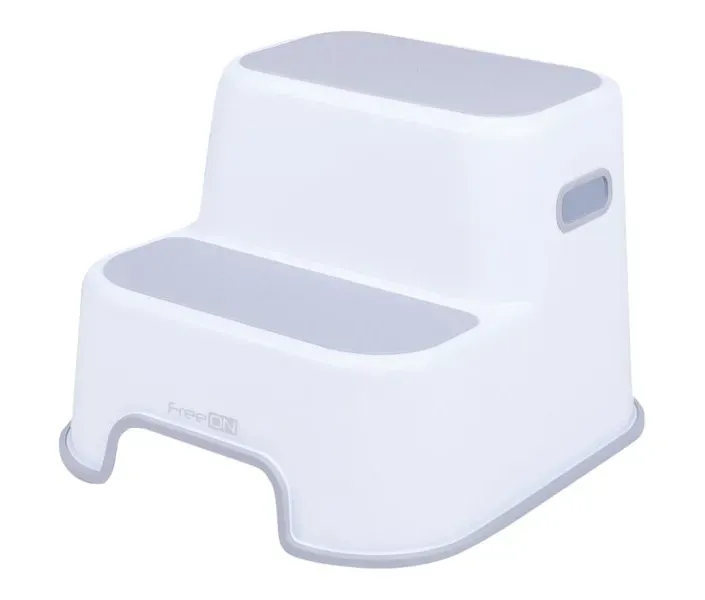 FREE ON Βοηθητικό Παιδικό Διπλό Σκαλοπάτι Grey