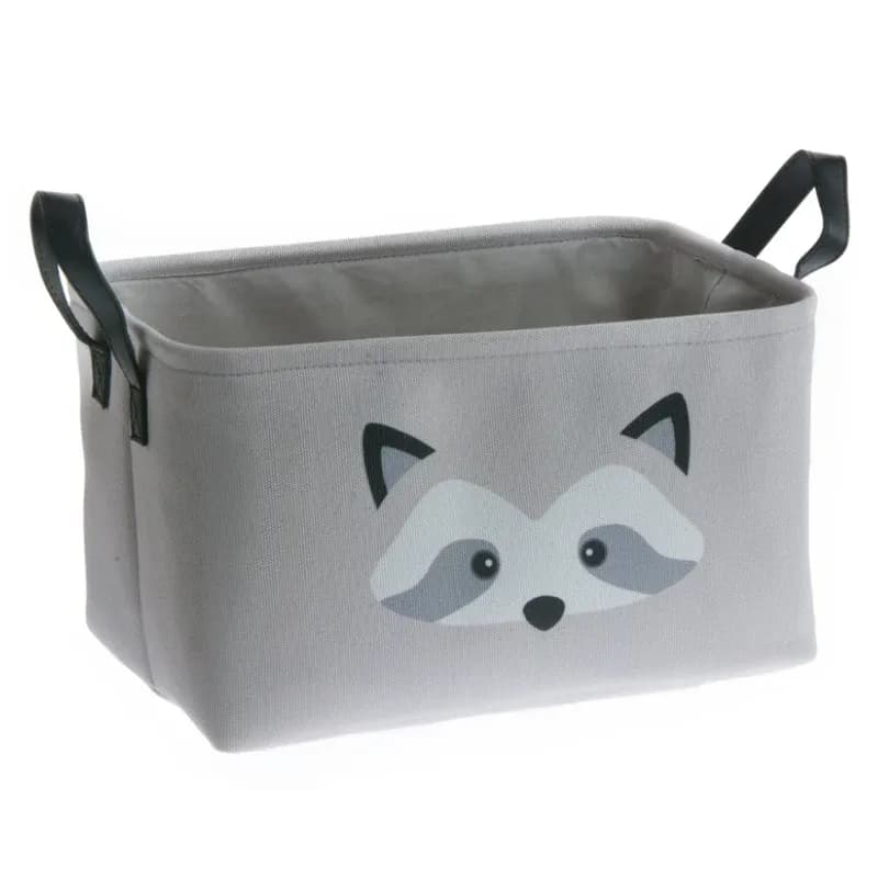 GAMBERRITOS Ορθογώνιο Καλάθι Αποθήκευσης Παιχνιδιών Ρακούν