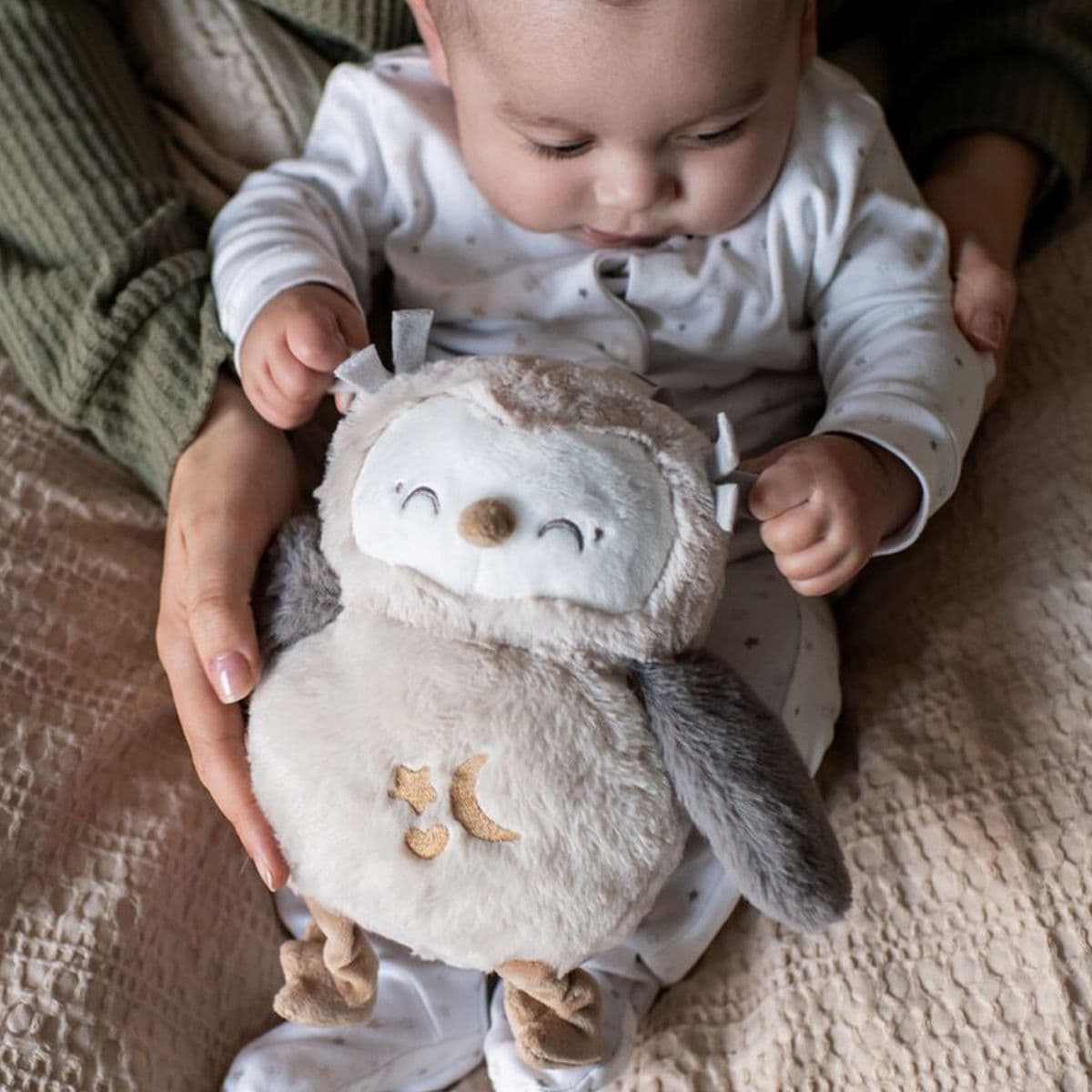 GRO COMPANY Μουσικό Επαναφορτιζόμενο Παιχνίδι Με Λευκούς Ήχους Ollie Η Κουκουβάγια