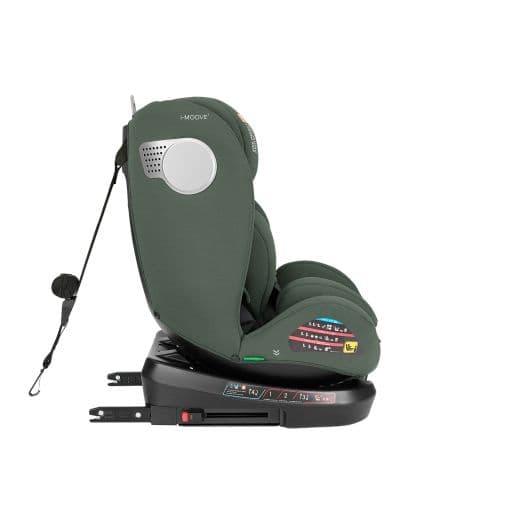 KIKKA BOO Κάθισμα Αυτοκινήτου Isofix i-Size i-Moove 2 360° Army Green (40-150cm)