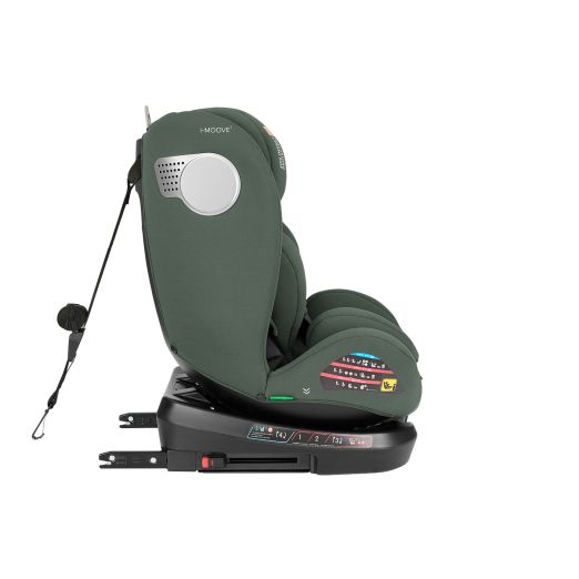 KIKKA BOO Κάθισμα Αυτοκινήτου Isofix i-Size i-Moove 2 360° Army Green (40-150cm)