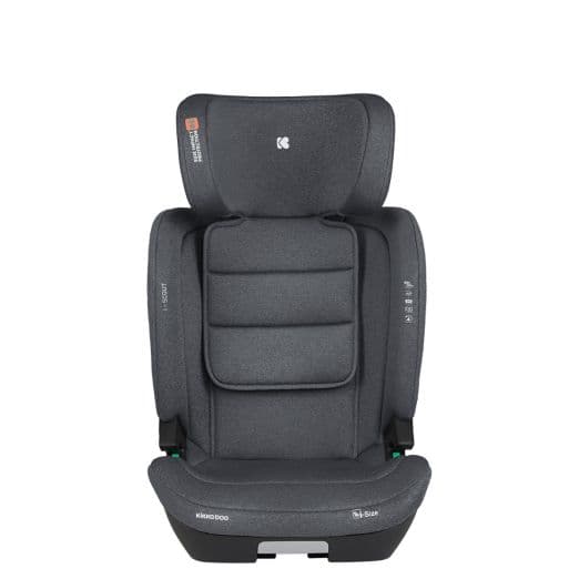 KIKKA BOO Κάθισμα Αυτοκινήτου Isofix i-Size i-Scout Dark Grey (100-150cm)