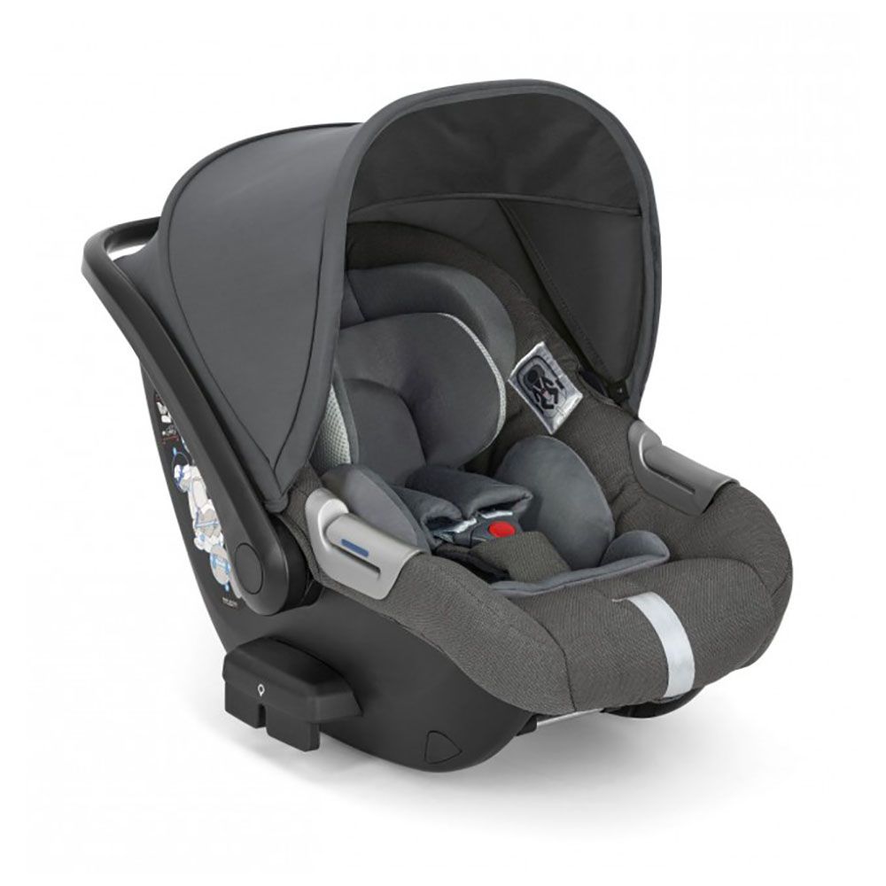 INGLESINA Καρότσι 3 Σε 1 Aptica System Quattro Darwin Infant Velvet Grey-Palladio Black