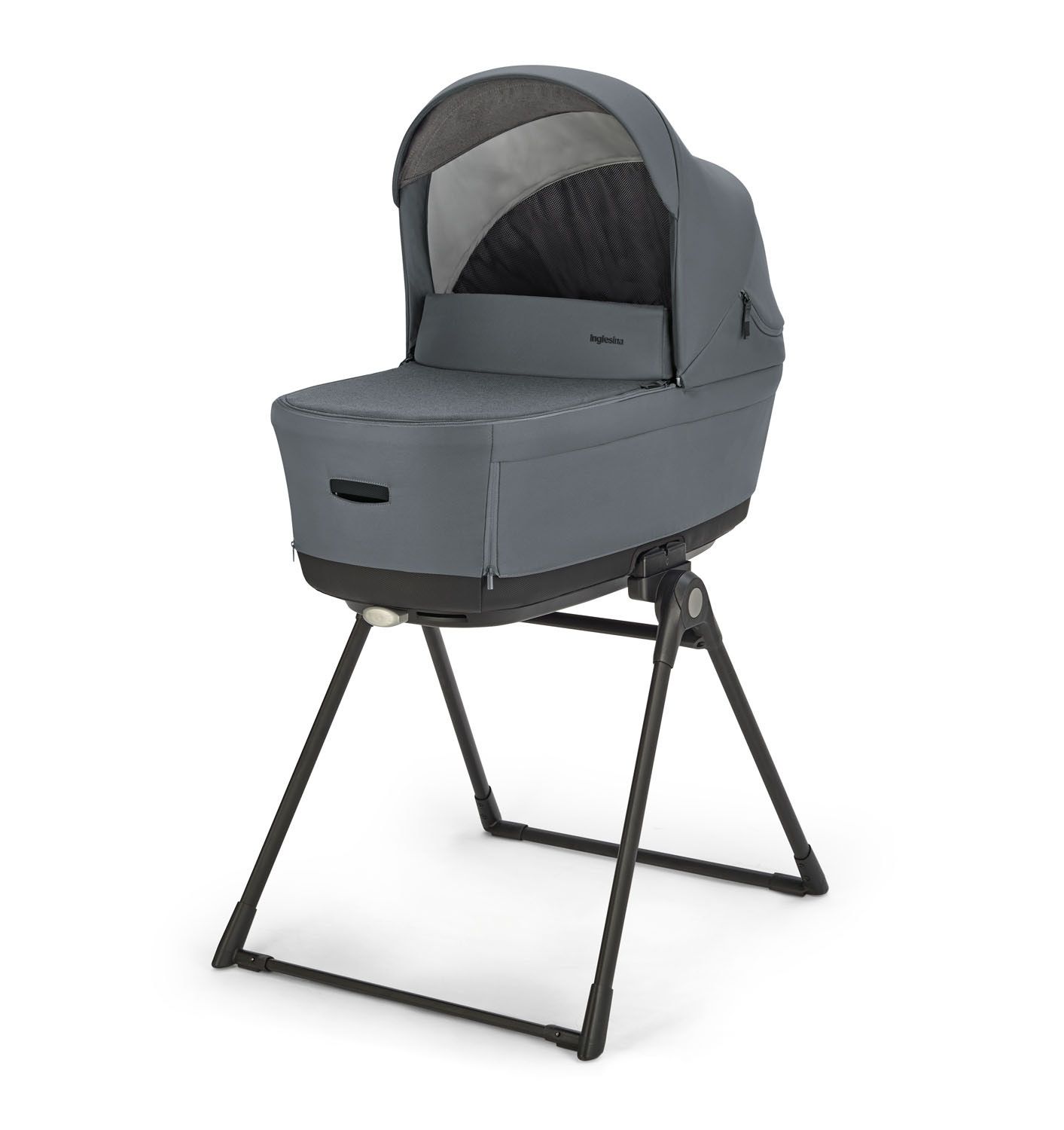 INGLESINA Καρότσι 3 Σε 1 Electa Quattro Darwin Infant Union Grey-Silver Black
