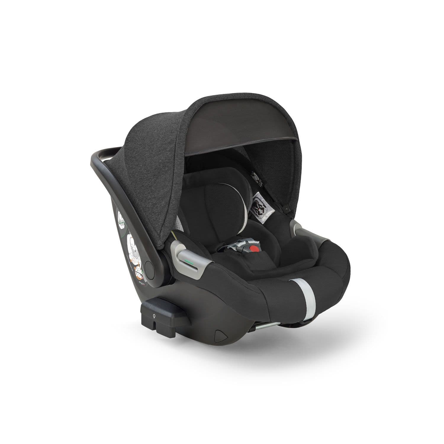 INGLESINA Καρότσι 3 Σε 1 Electa Quattro Darwin Infant Upper Black-Iridio Black