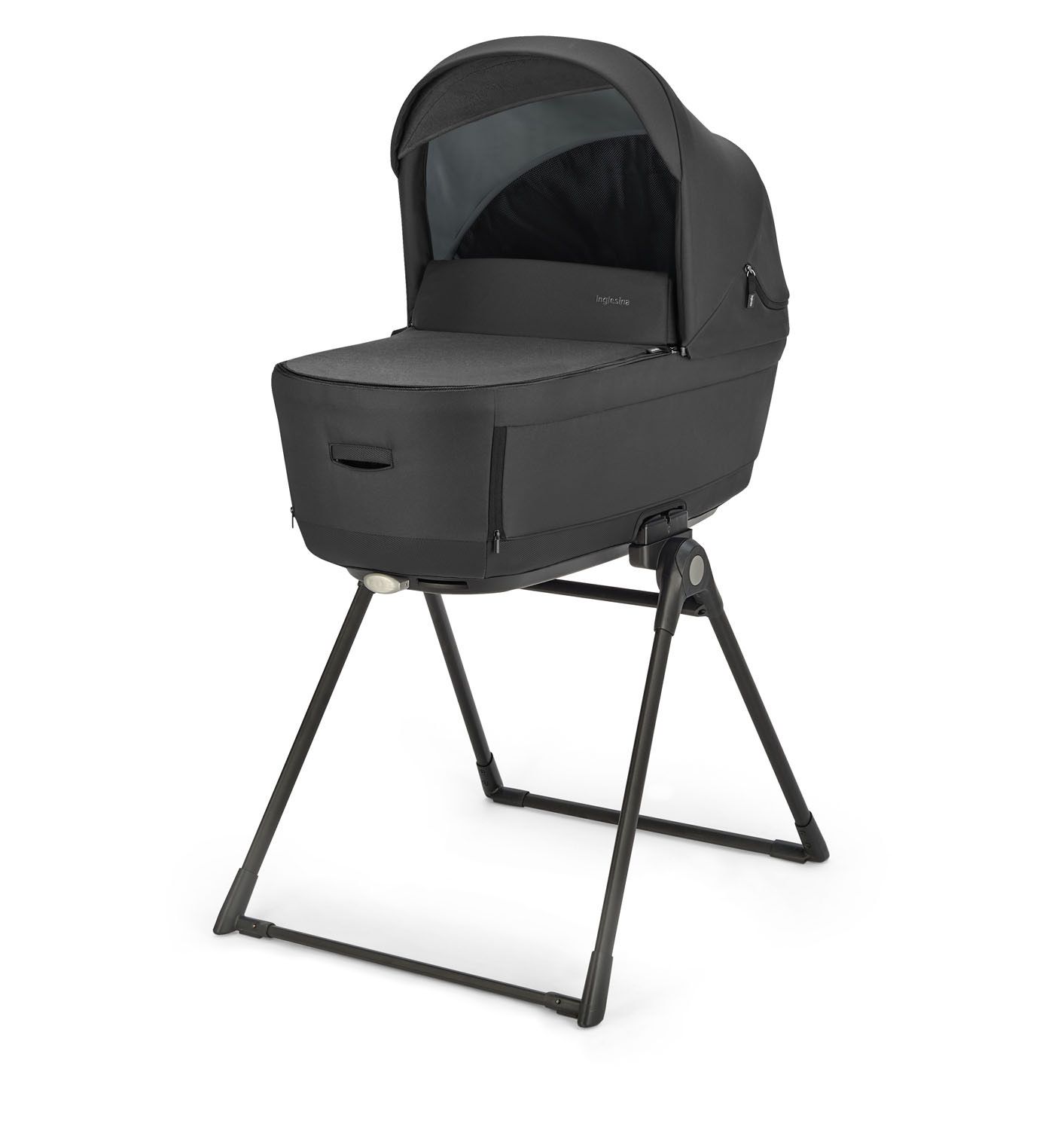 INGLESINA Καρότσι 3 Σε 1 Electa Quattro Darwin Infant Upper Black-Iridio Black