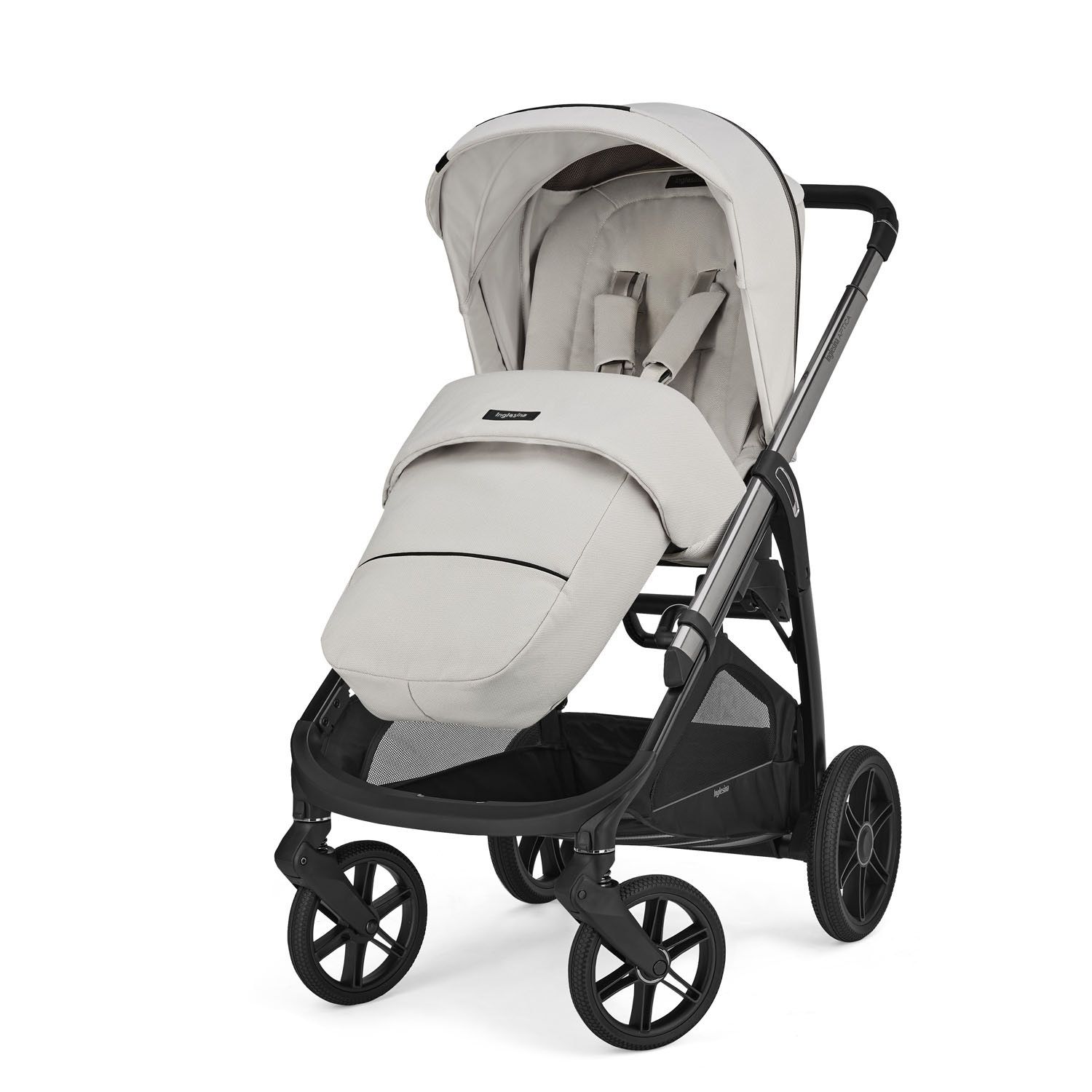 INGLESINA Καρότσι 3 Σε 1 Aptica System Quattro Darwin Infant Opal Ivory-Litio Black