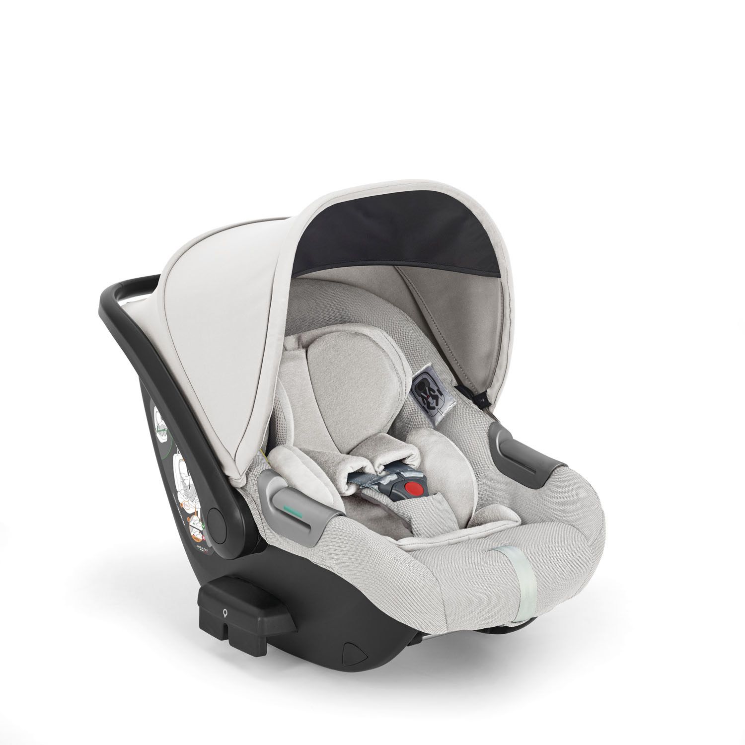 INGLESINA Καρότσι 3 Σε 1 Aptica System Quattro Darwin Infant Opal Ivory-Litio Black
