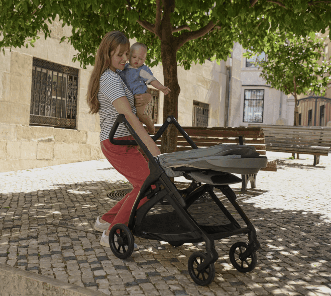 INGLESINA Καρότσι 3 Σε 1 Electa Quattro Darwin Infant Murray Green-Total Black