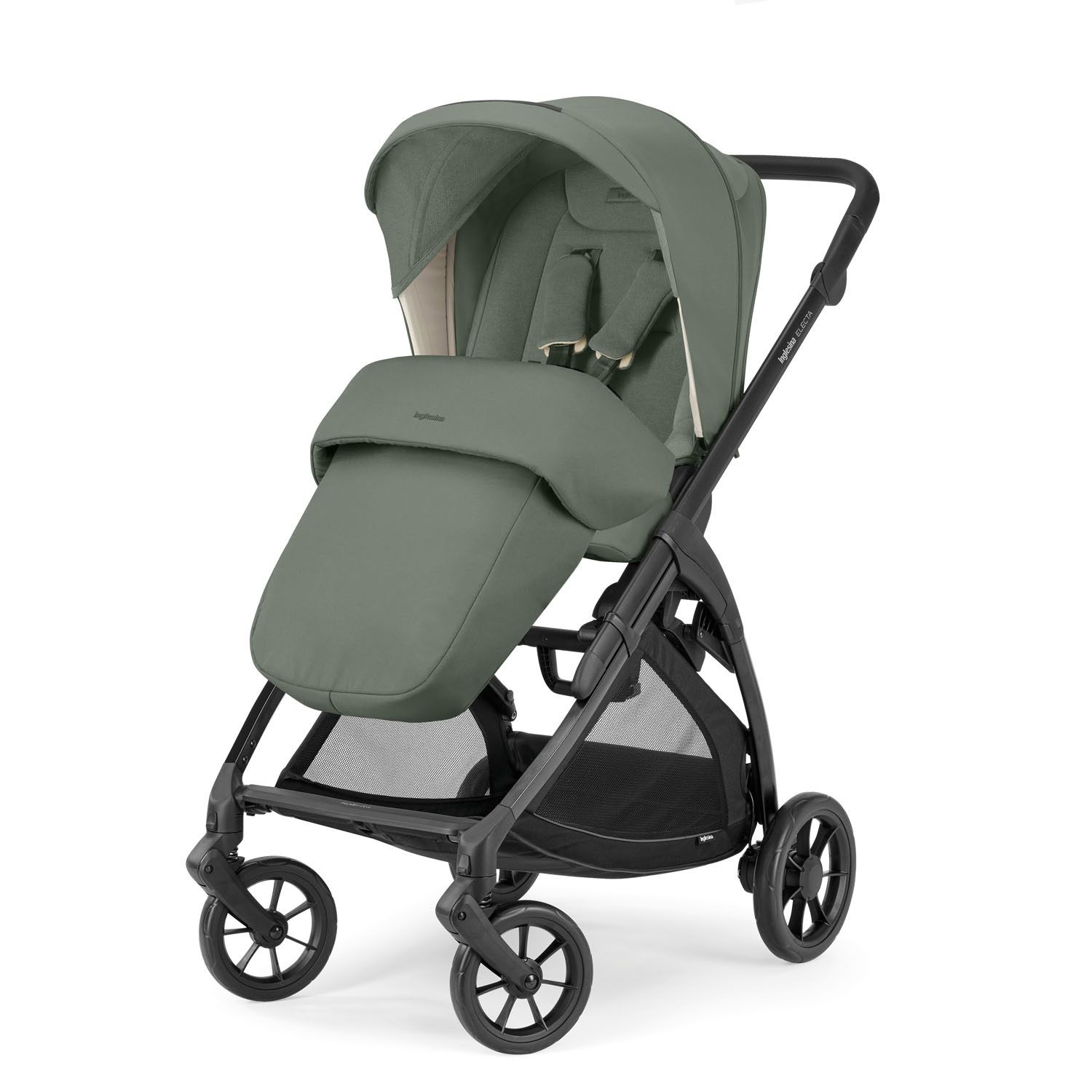 INGLESINA Καρότσι 3 Σε 1 Electa Quattro Darwin Infant Murray Green-Total Black