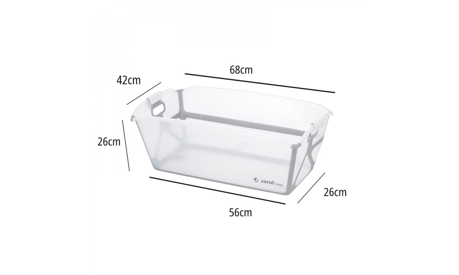 JANE Πτυσσόμενο Μπανάκι Μωρού Oasis Blue