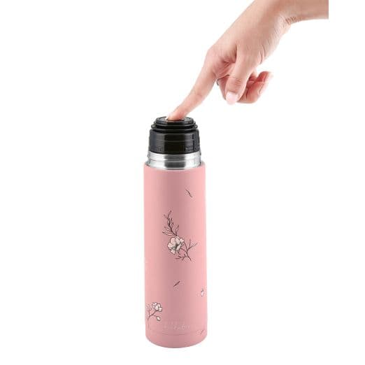 KIKKA BOO Ανοξείδωτος Θερμός Υγρών Για Μωρά Flora Blush 500ml