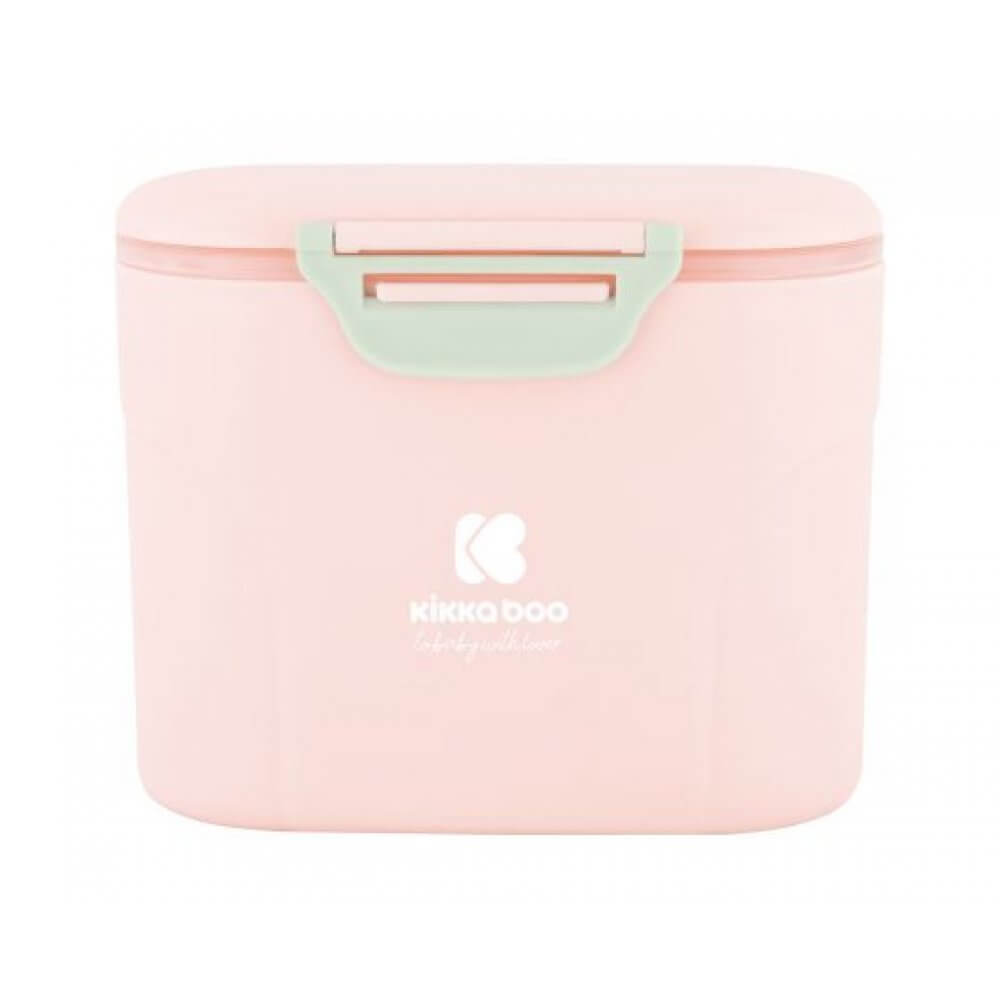 KIKKA BOO Δοχείο Για Σκόνη Γάλακτος Με Κουταλάκι Pink (160gr)
