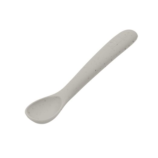 KIKKA BOO Βρεφικό Κουταλάκι Σιλικόνης Για Μωρά Platinum Sand (6+ μηνών)